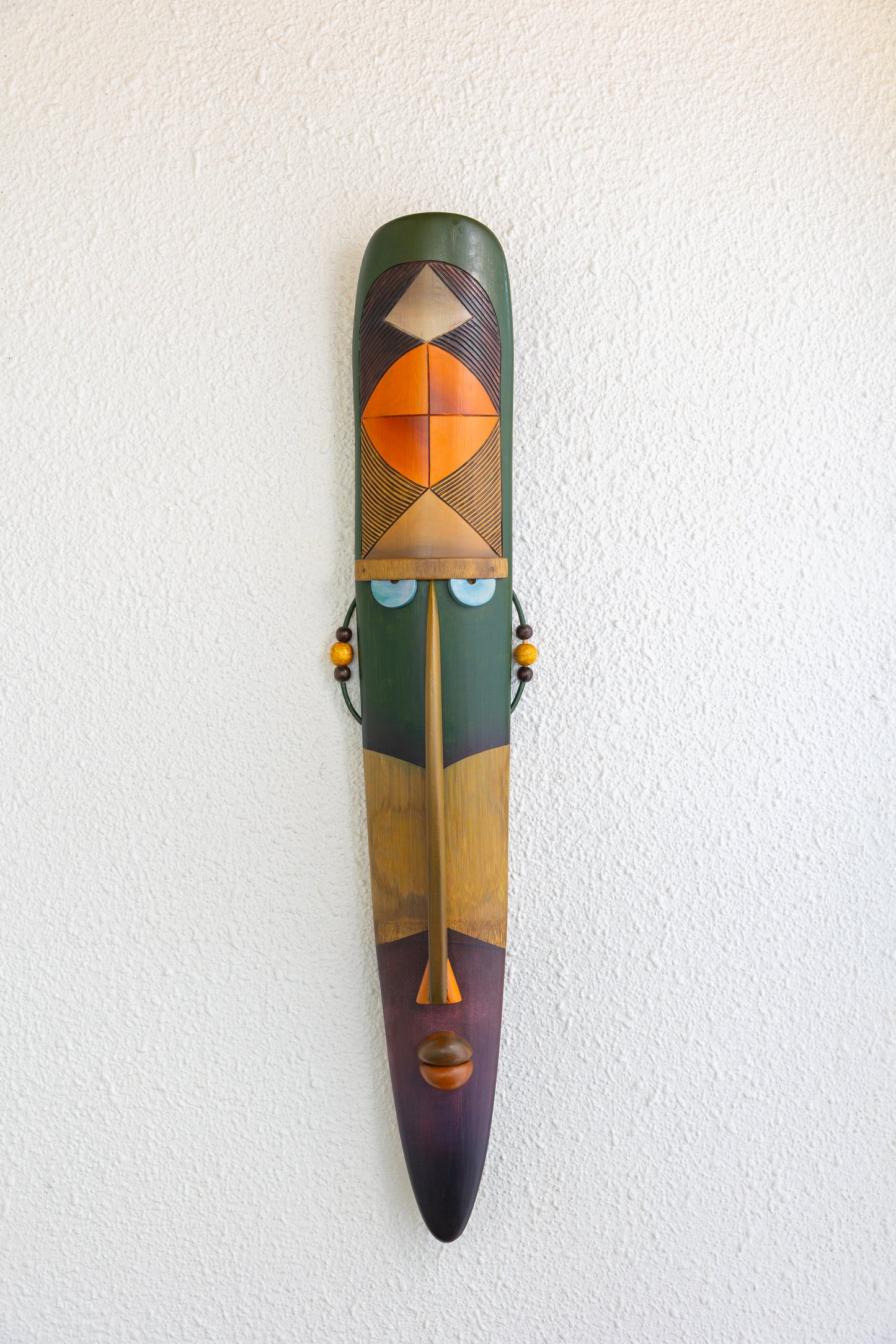 Bantu Bamboo Wall Mask