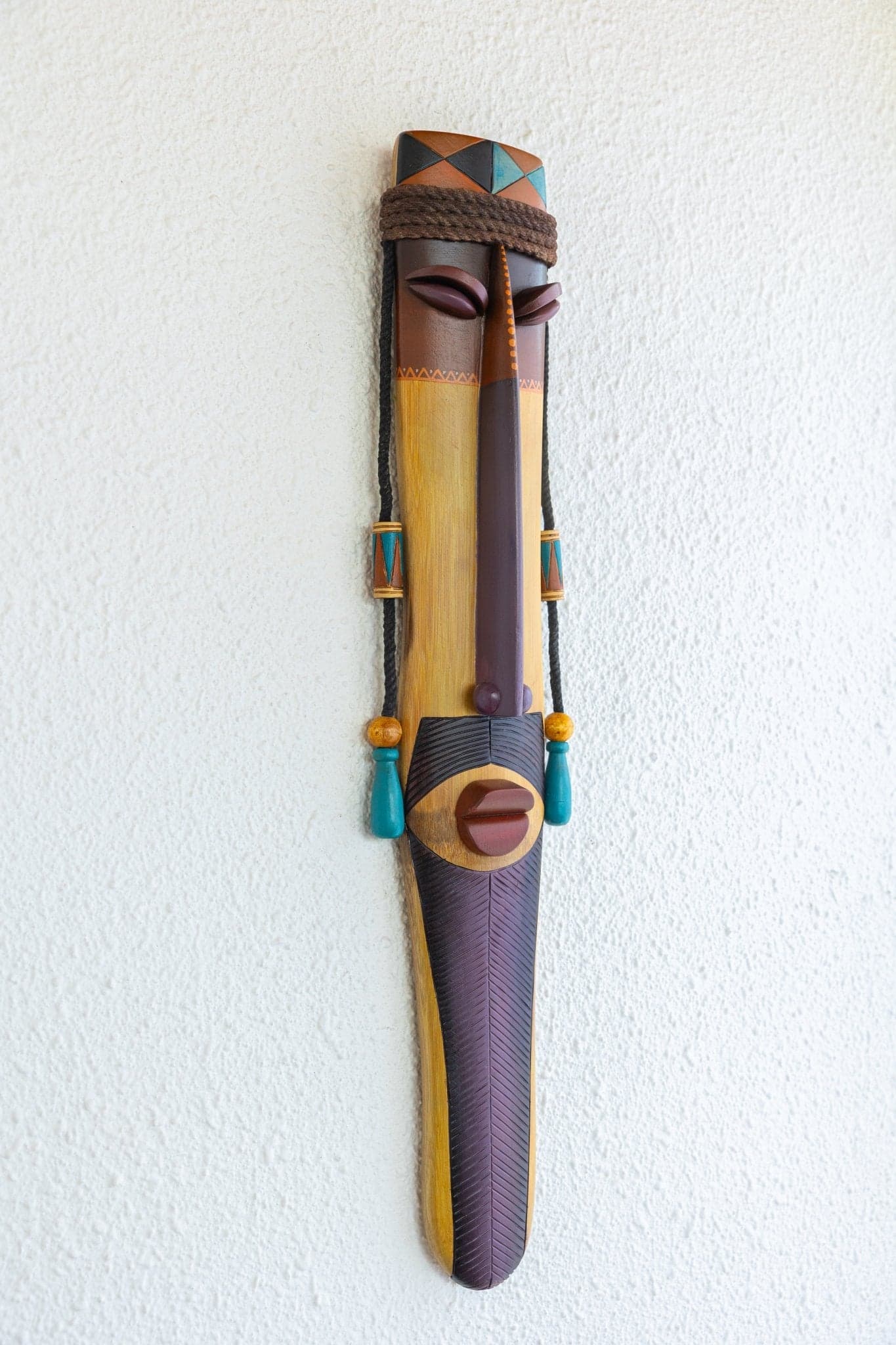 Bhuta Vakta Bamboo Wall Mask