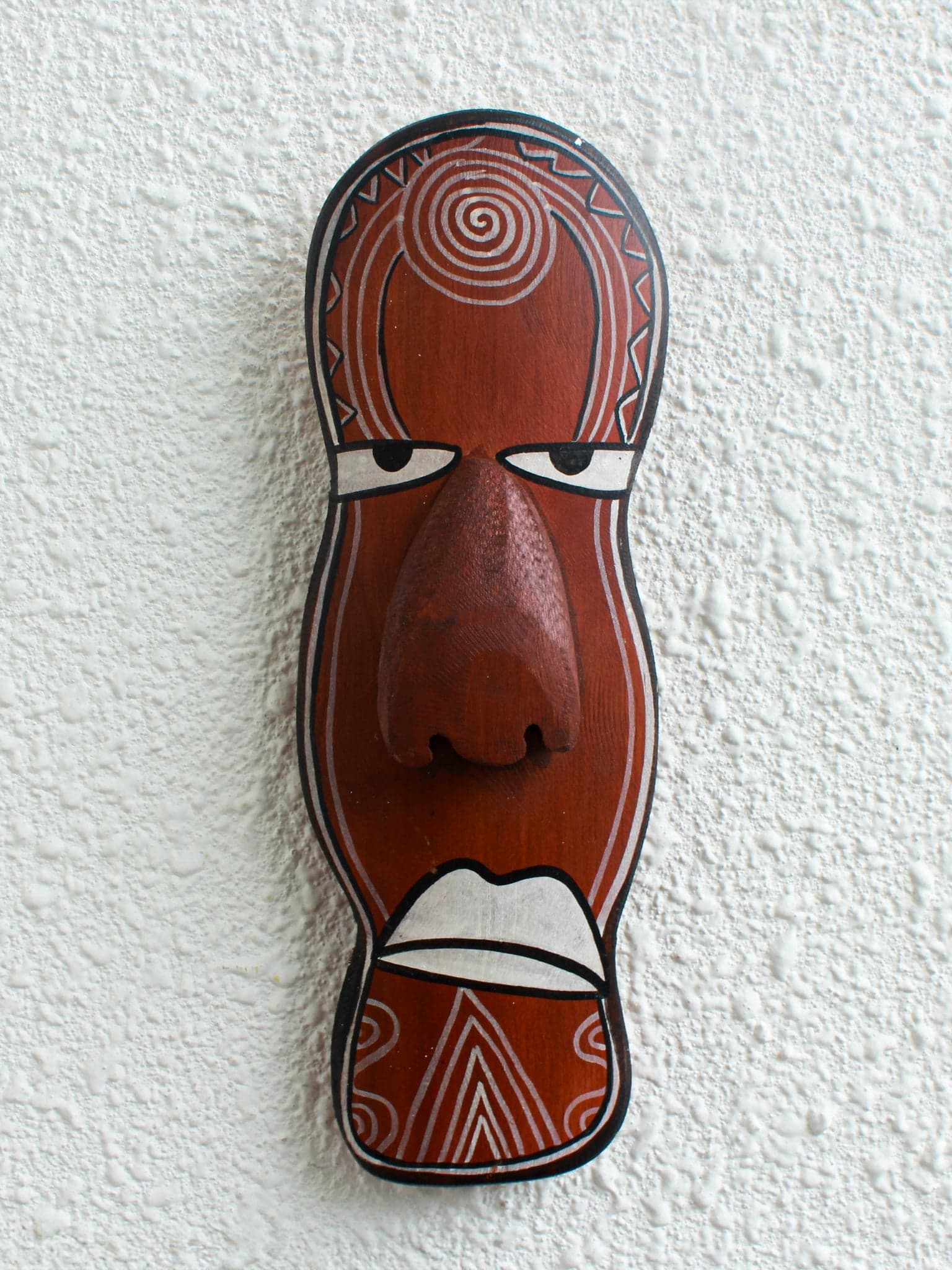Churuli Bamboo Mask – Handcrafted Tribal Wall Décor