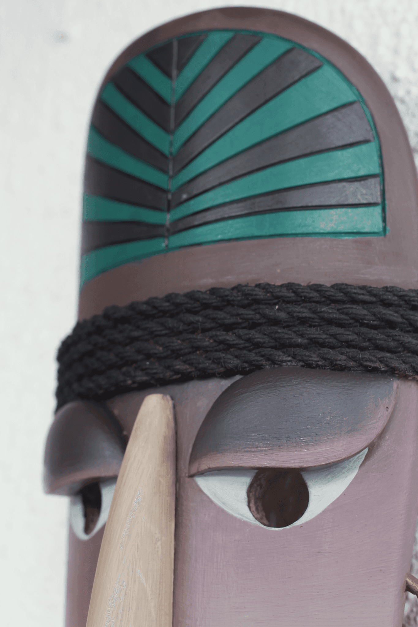 Guliga Bamboo Mask – Handcrafted Tribal Wall Décor