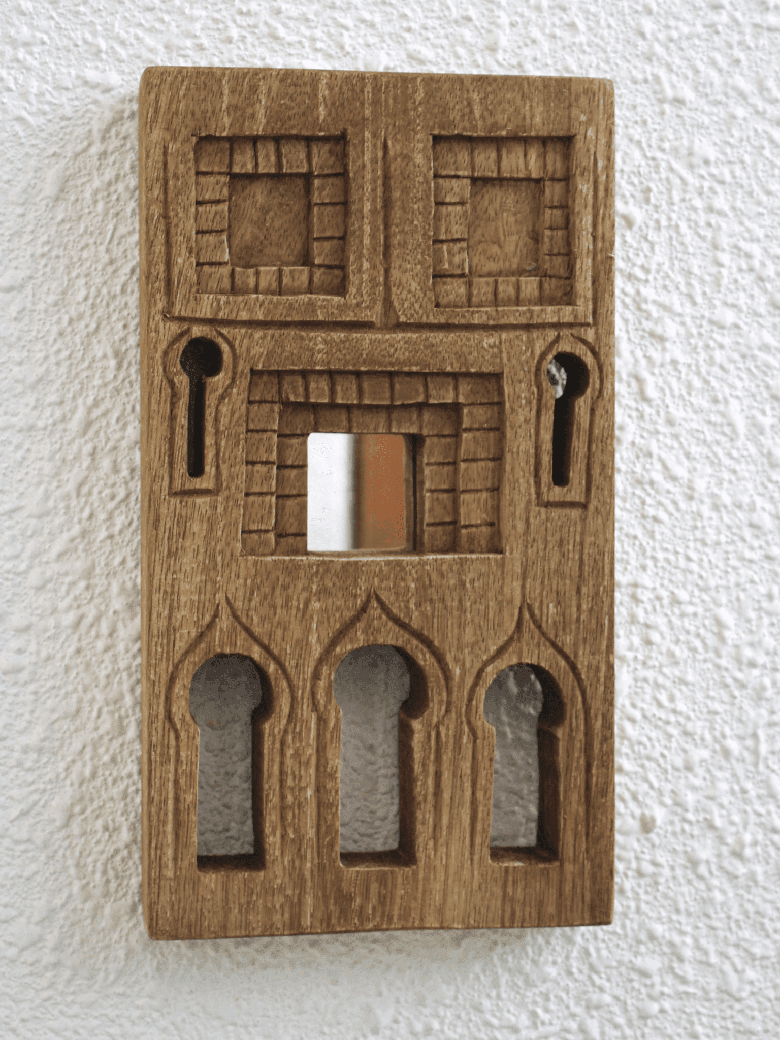 Jatara Temple Mirror — Tribal Inspired Wall Decor
