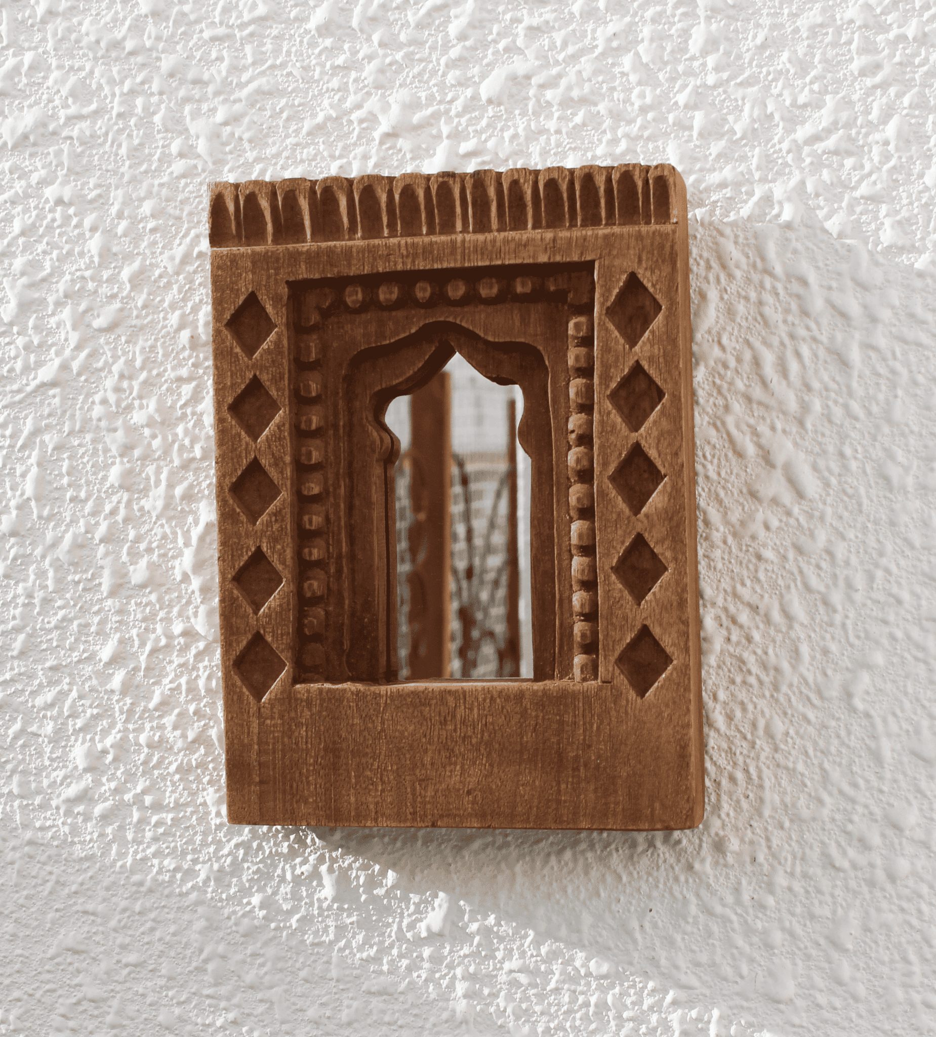 Soliga Tribal Temple Mirror Wall Decor