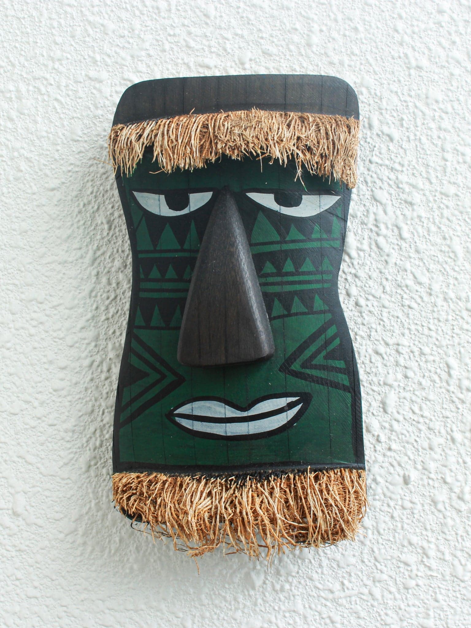 Thadiyan Bamboo Mask – Handcrafted Tribal Wall Décor