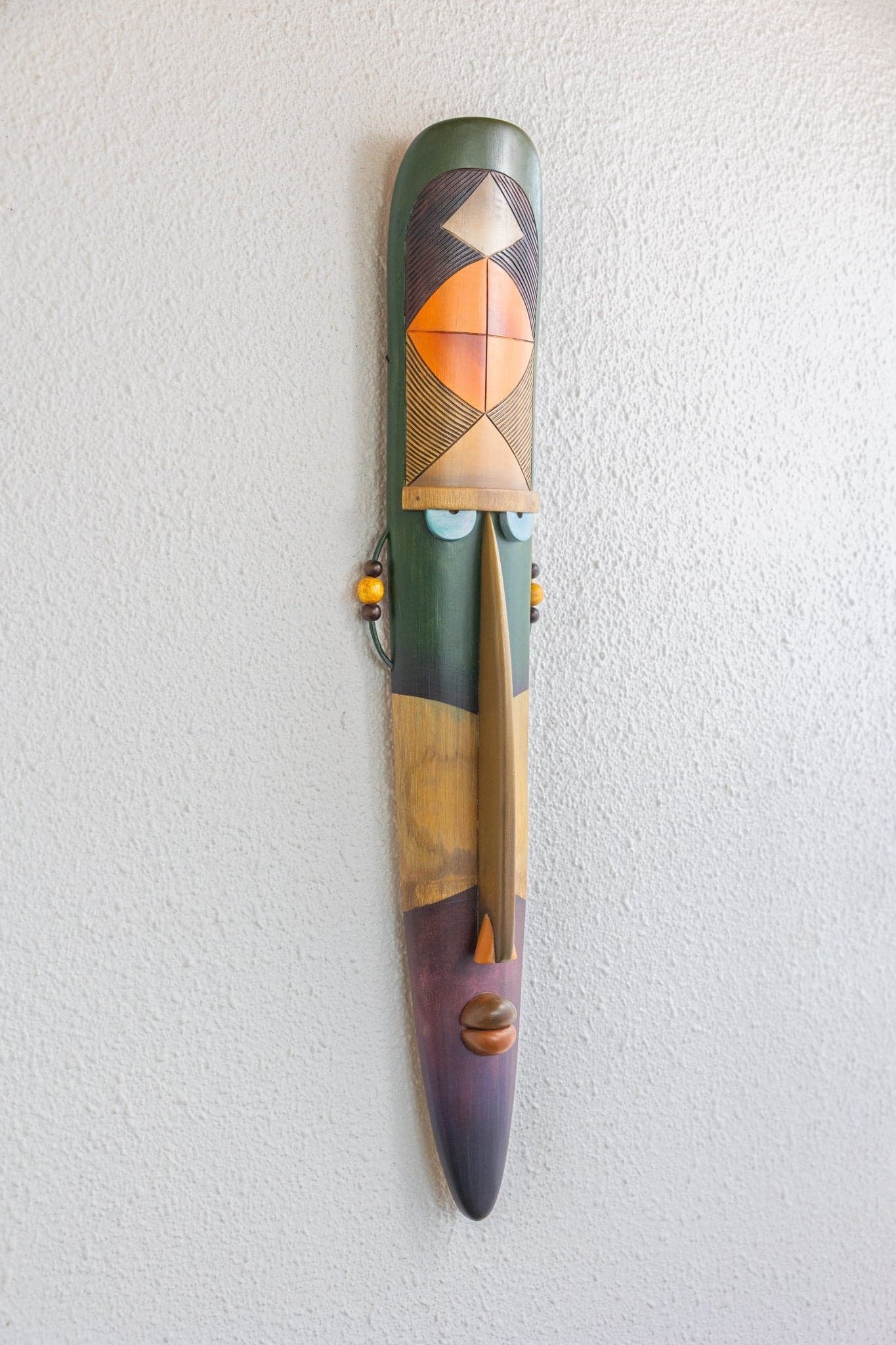Bantu Guardian Bamboo Wall Mask