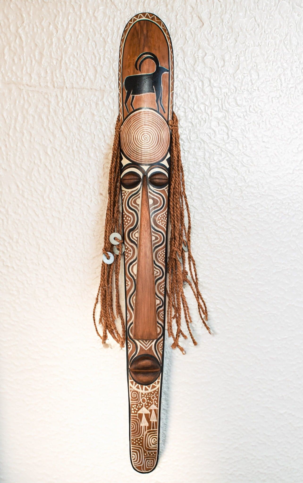 Kuttichathan Bamboo Mask – Mystical Tribal Décor
