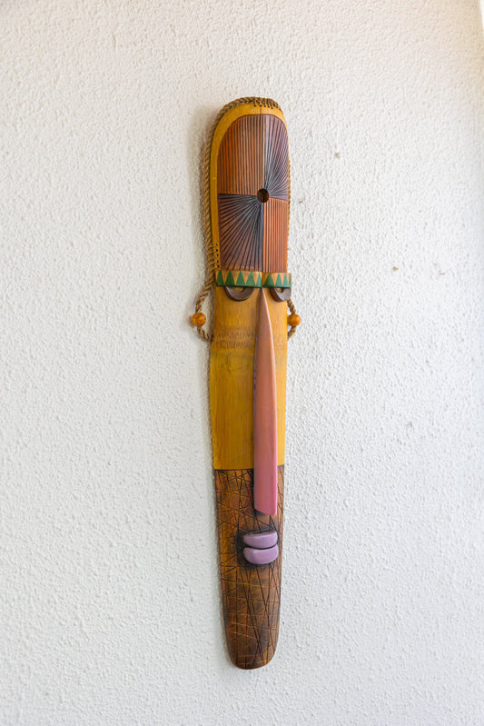 Tuatha Handcrafted Bamboo Wall Mask