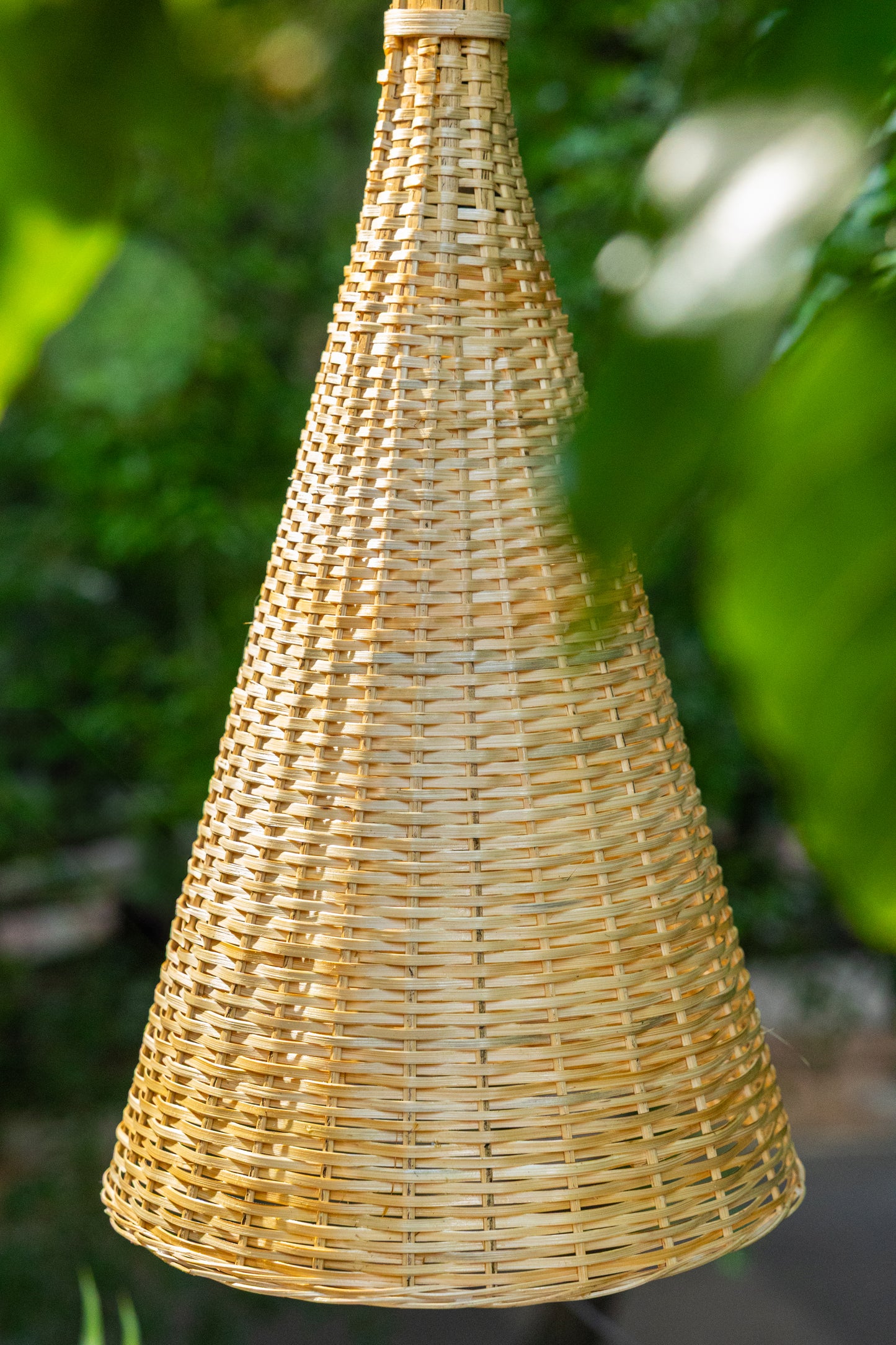 Japanese  Bamboo Pendant Light