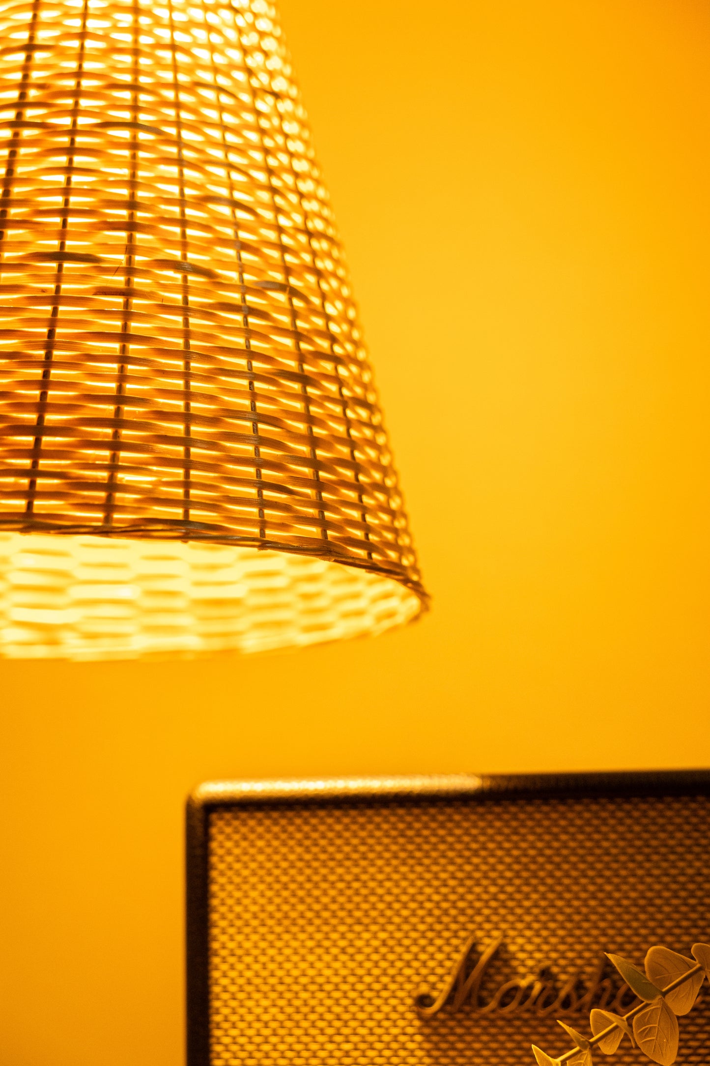 Japanese  Bamboo Pendant Light