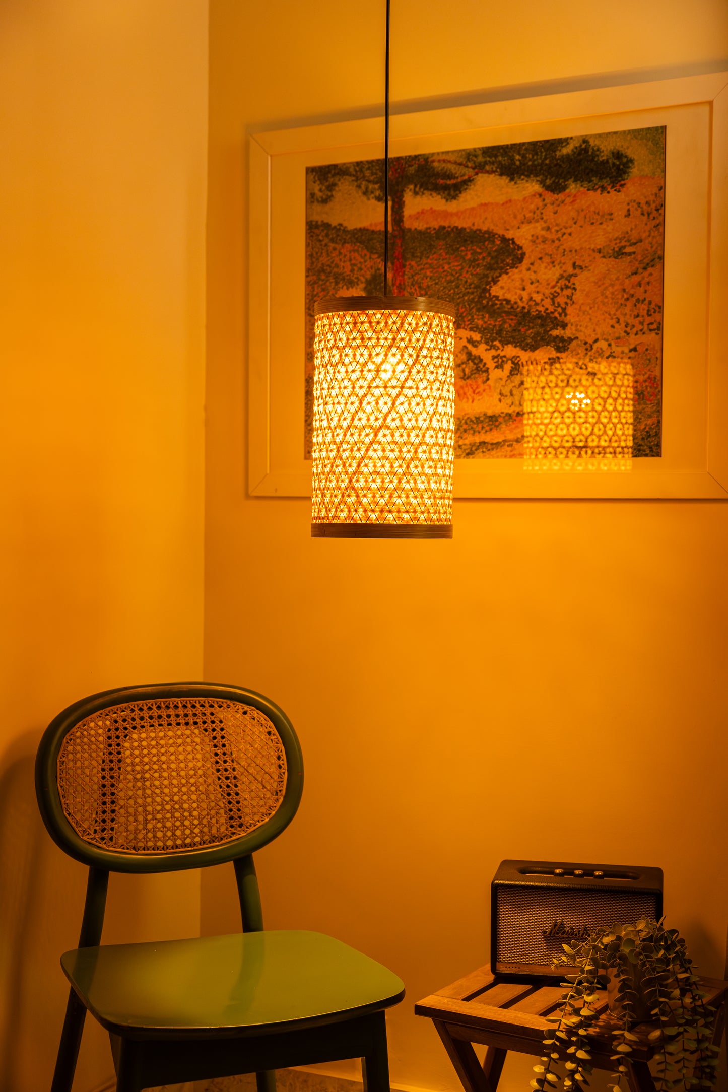 Vana Bamboo Hanging Light