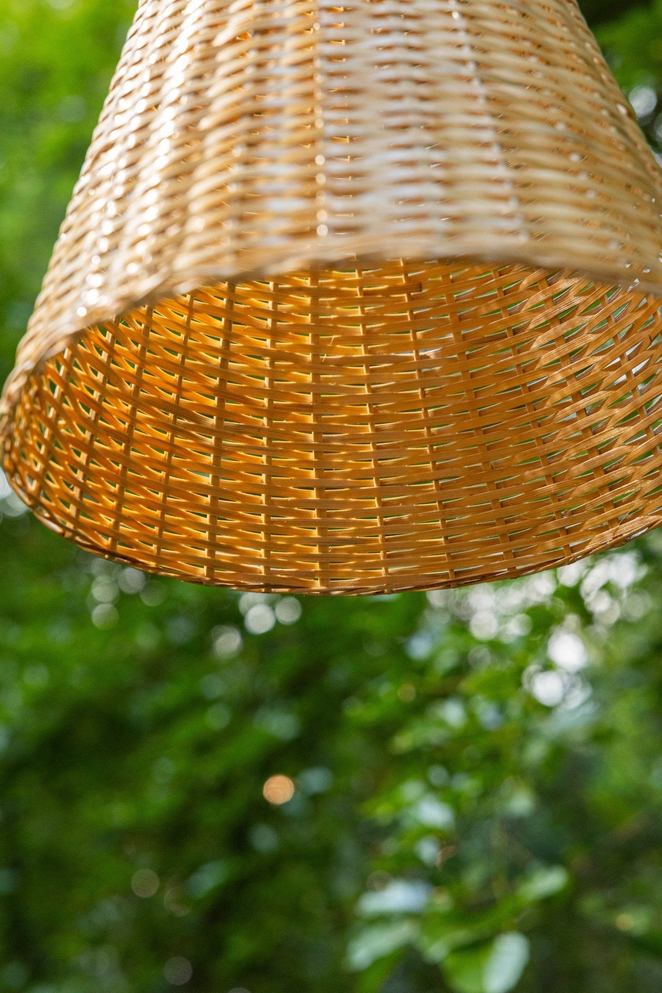 Japanese Bamboo Pendant Light - Nuga