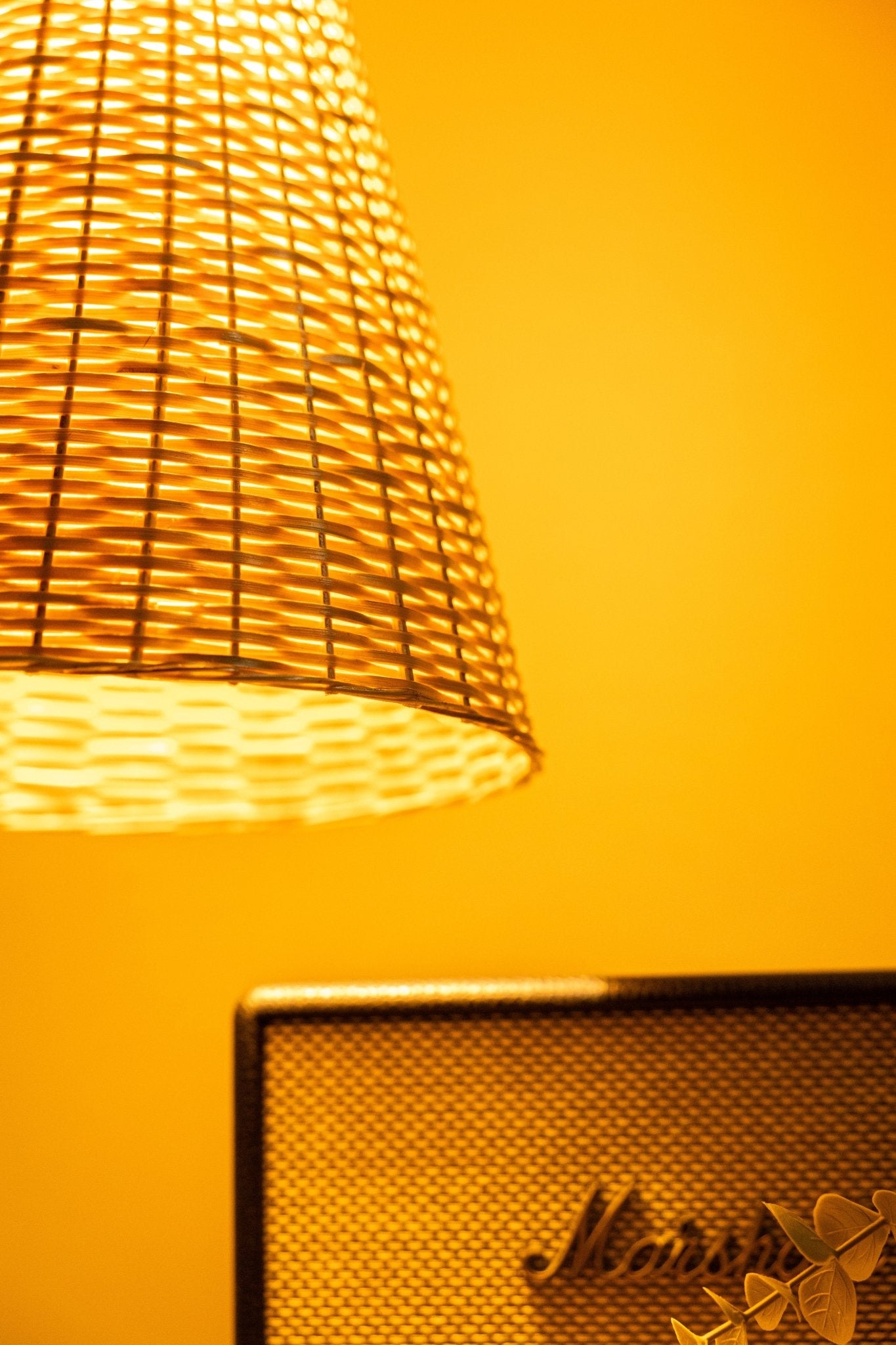 Japanese Bamboo Pendant Light - Nuga