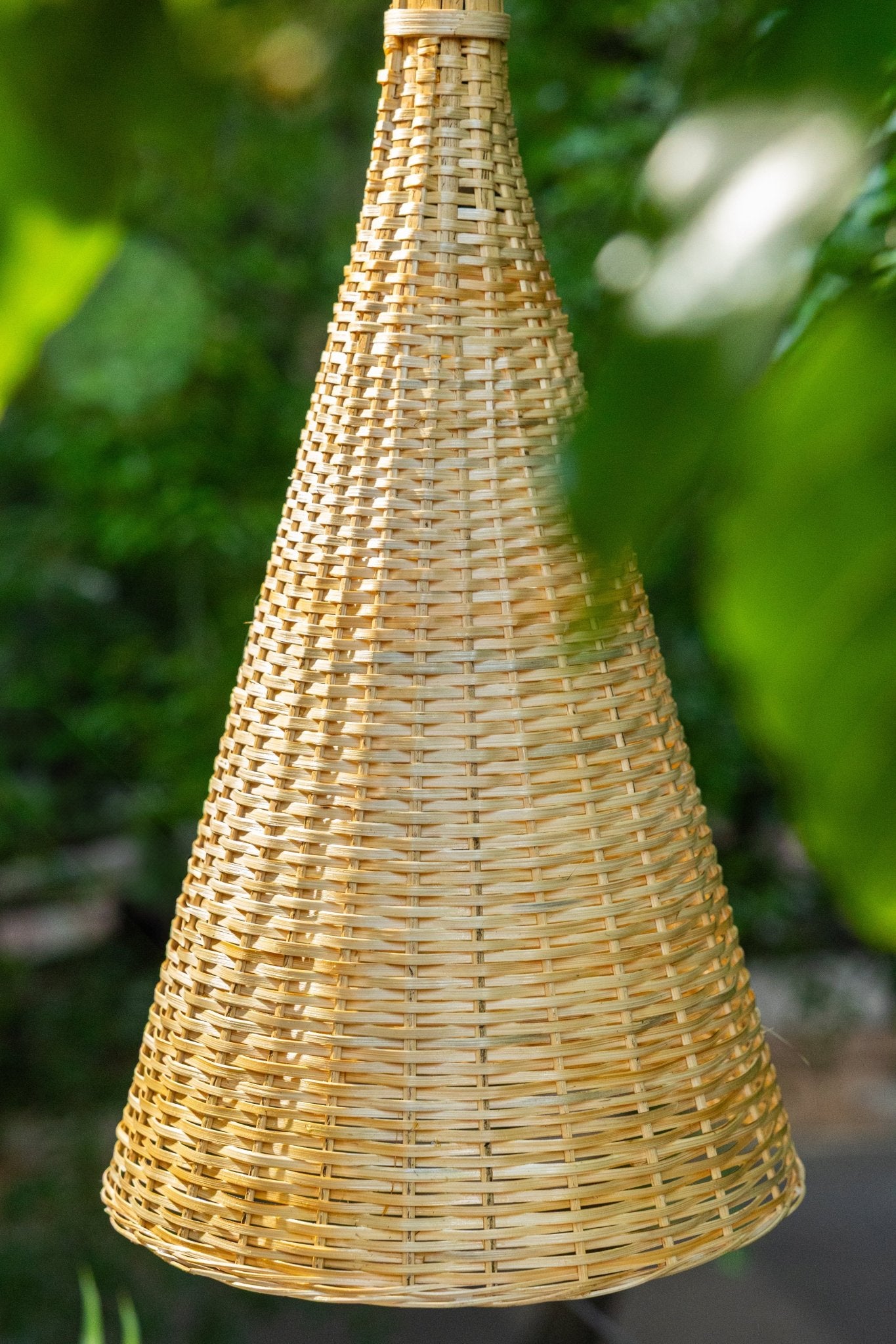 Japanese Bamboo Pendant Light - Nuga