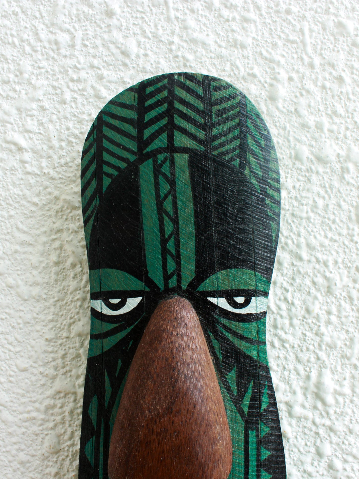 Kochan Bamboo Mask – Handcrafted Tribal Wall Décor - Nuga Mask