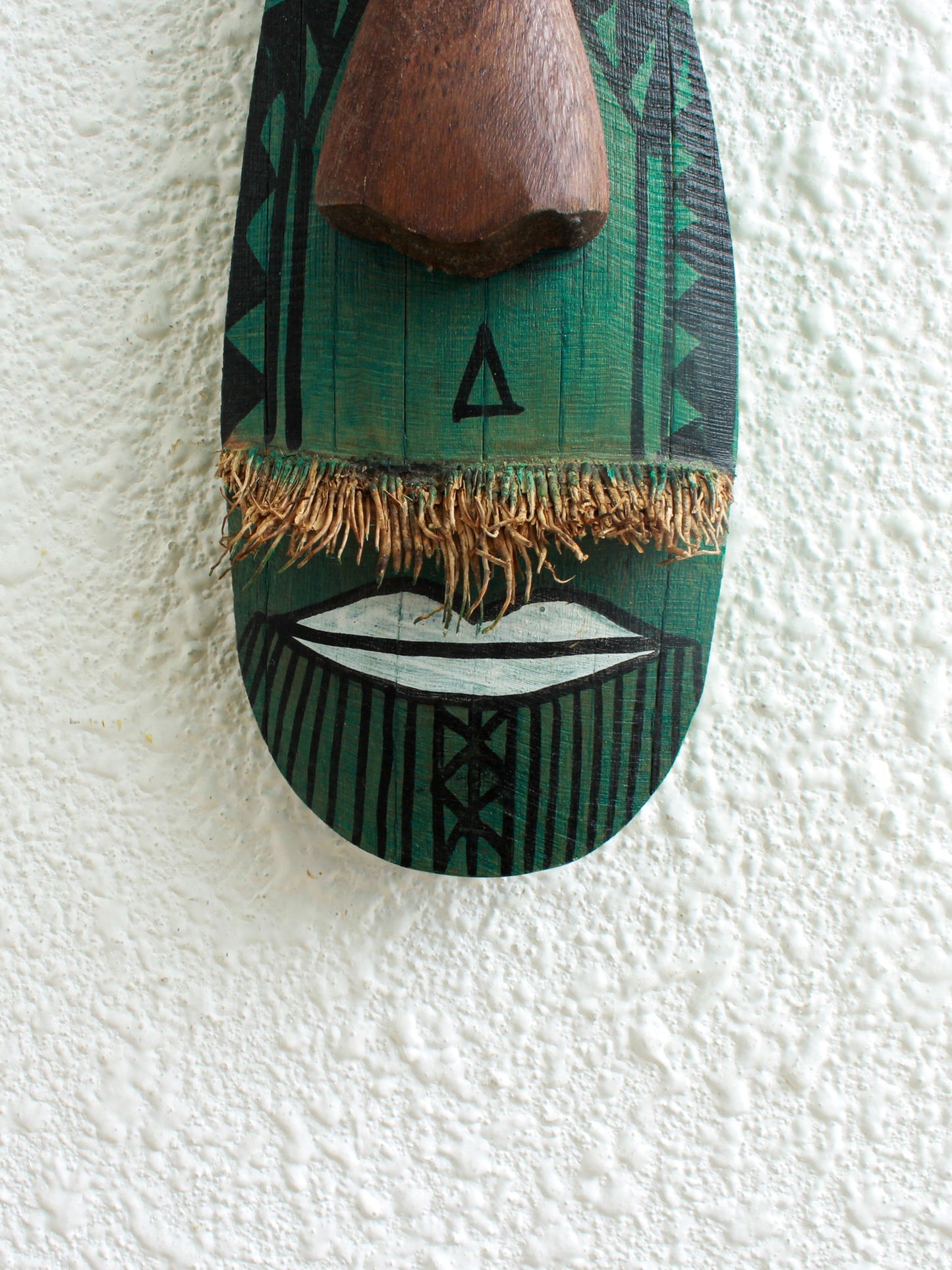 Kochan Bamboo Mask – Handcrafted Tribal Wall Décor - Nuga Mask