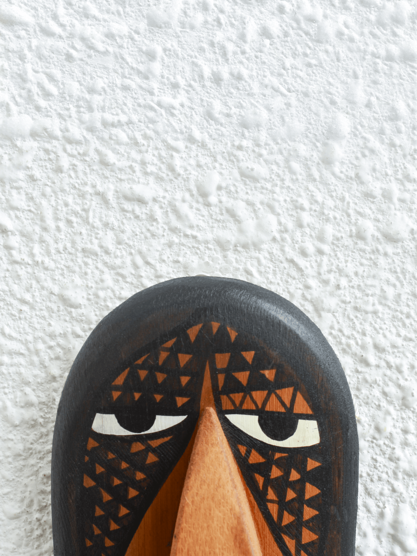 Tessera Bamboo Mask – Handcrafted Tribal Wall Décor - Nuga Mask