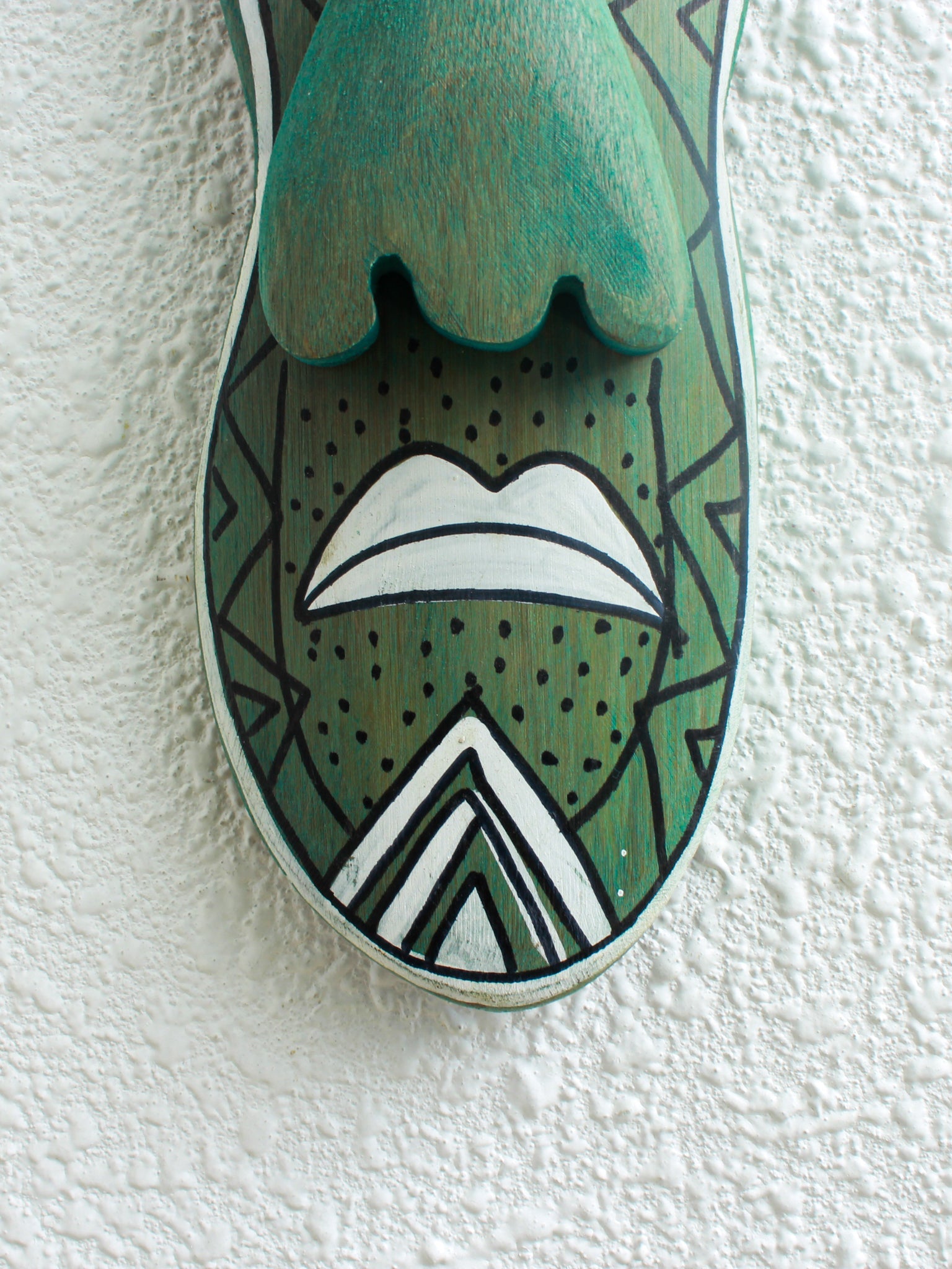 Thekkan Bamboo Mask – Handcrafted Tribal Wall Décor - Nuga Mask