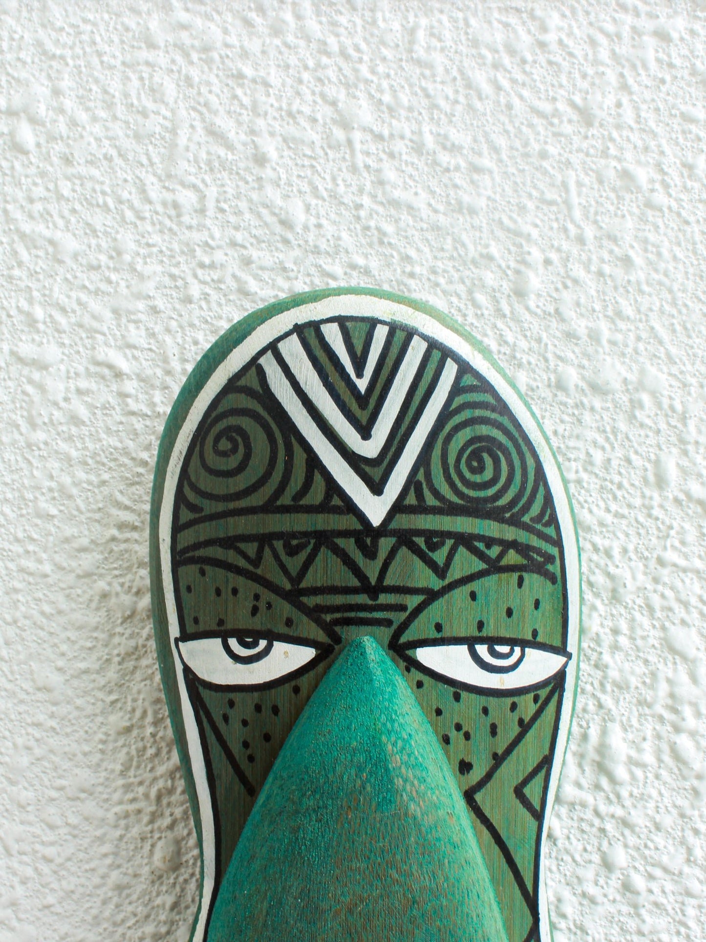 Thekkan Bamboo Mask – Handcrafted Tribal Wall Décor - Nuga Mask