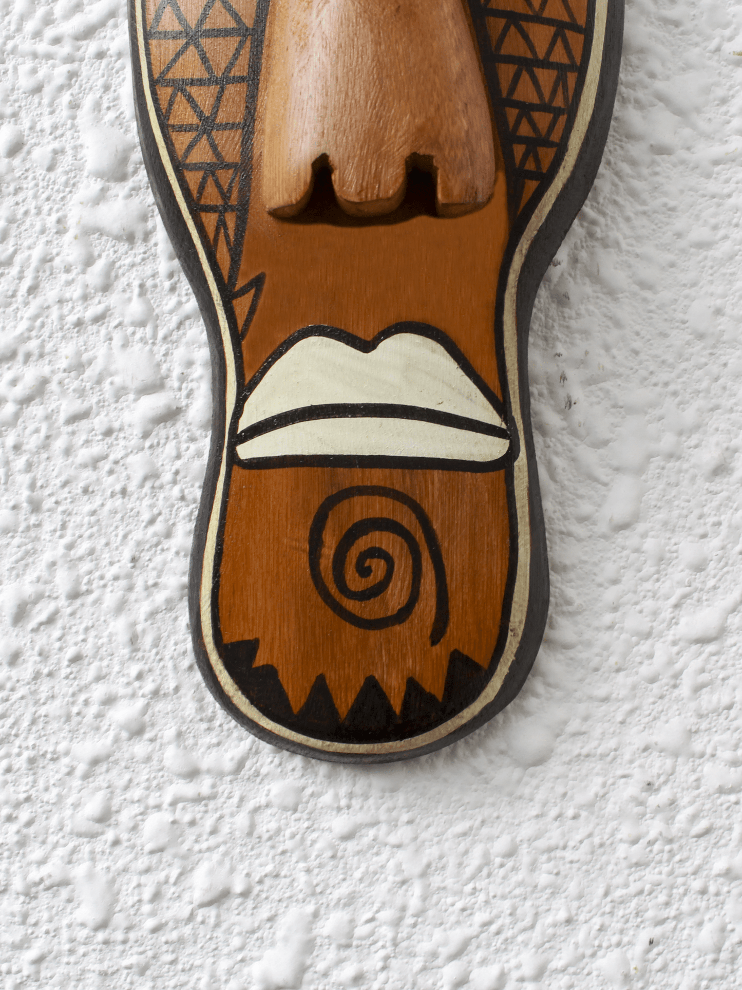 Vanasree Bamboo Mask – Handcrafted Tribal Wall Décor - Nuga Mask