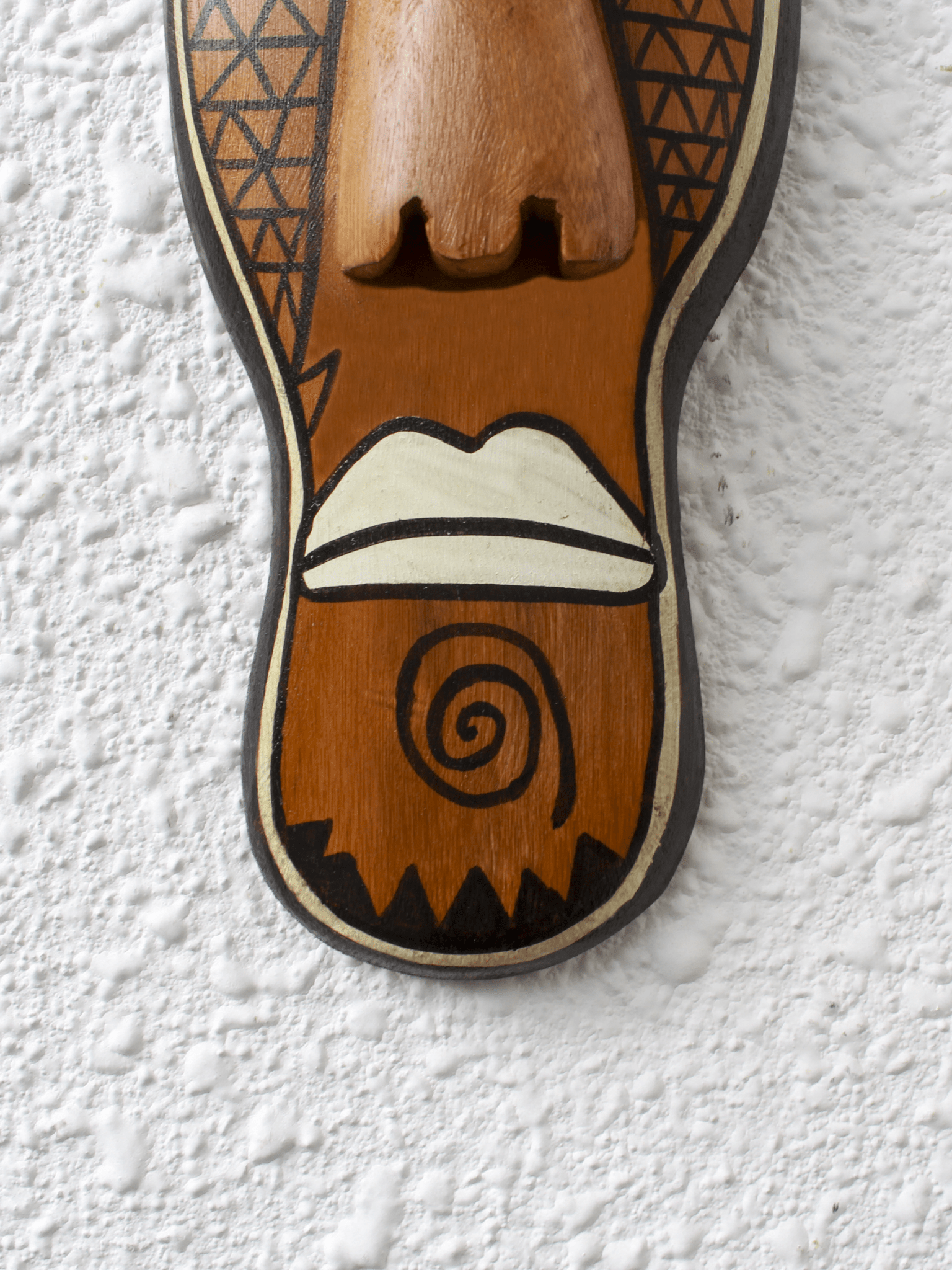Vanasree Bamboo Mask – Handcrafted Tribal Wall Décor - Nuga Mask