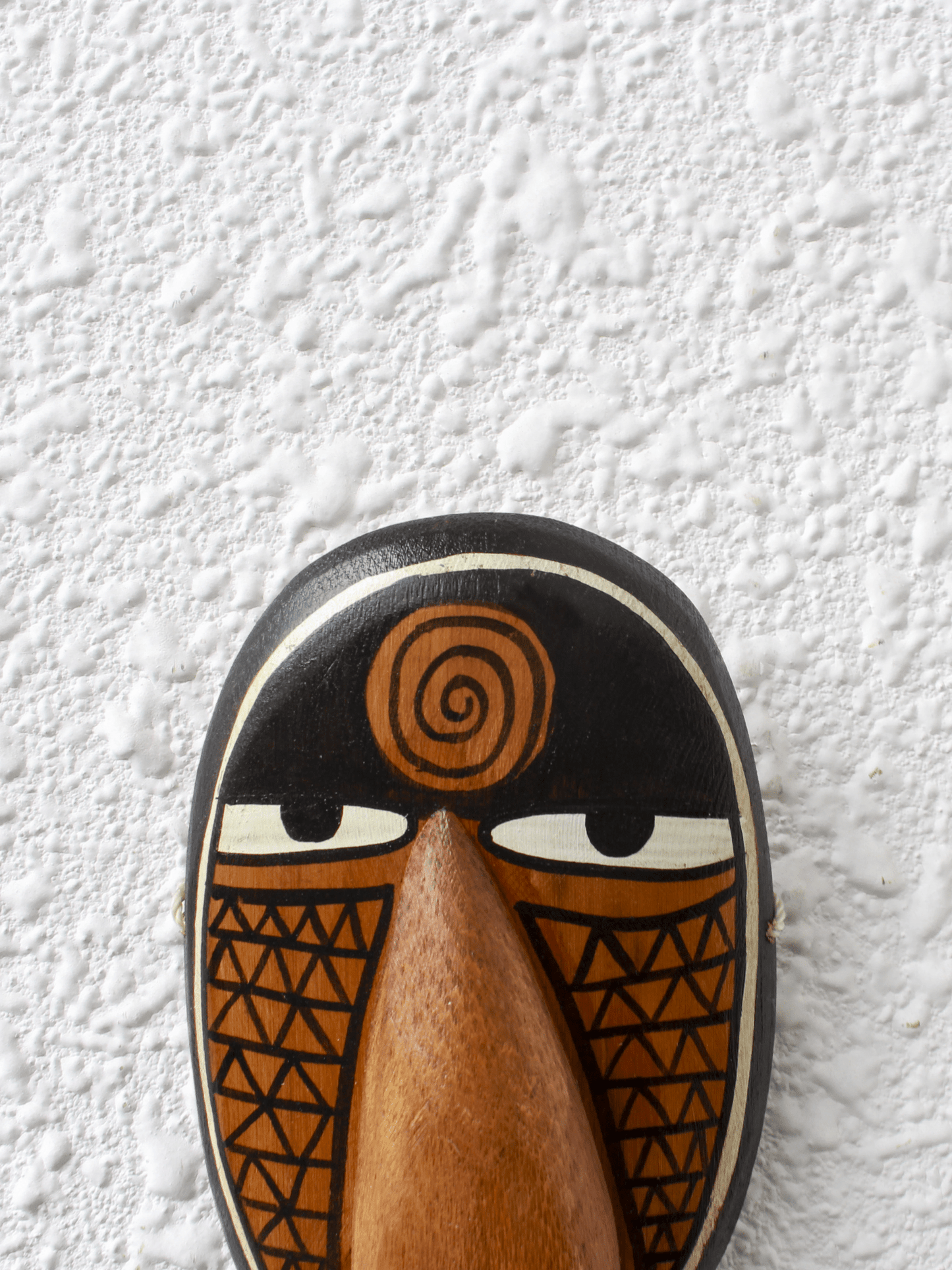 Vanasree Bamboo Mask – Handcrafted Tribal Wall Décor - Nuga Mask